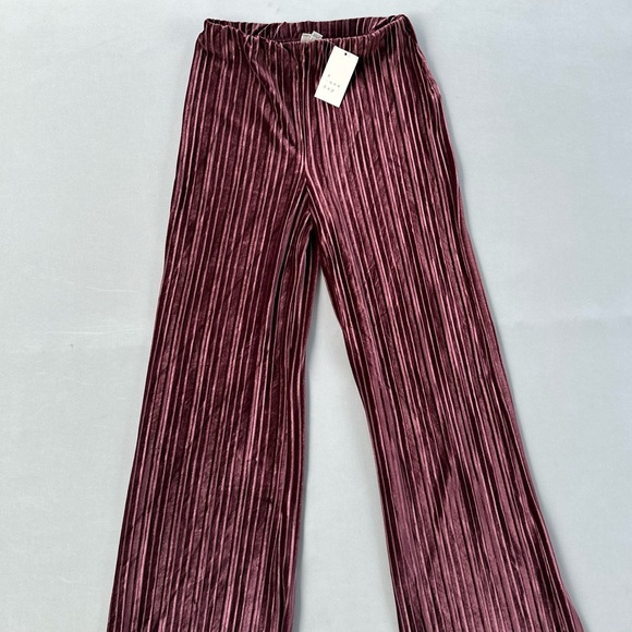 🎉5 for $45 🎉NWT A New Day Velvet Pants Women Size S - Picture 2 of 8
